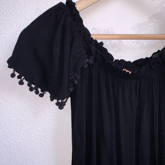 SOLD Flying Tomato | Pompom Tassel Romper - Picture 2 of 4